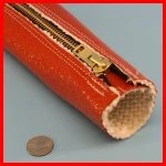 Firesleeve with Zipper Closure